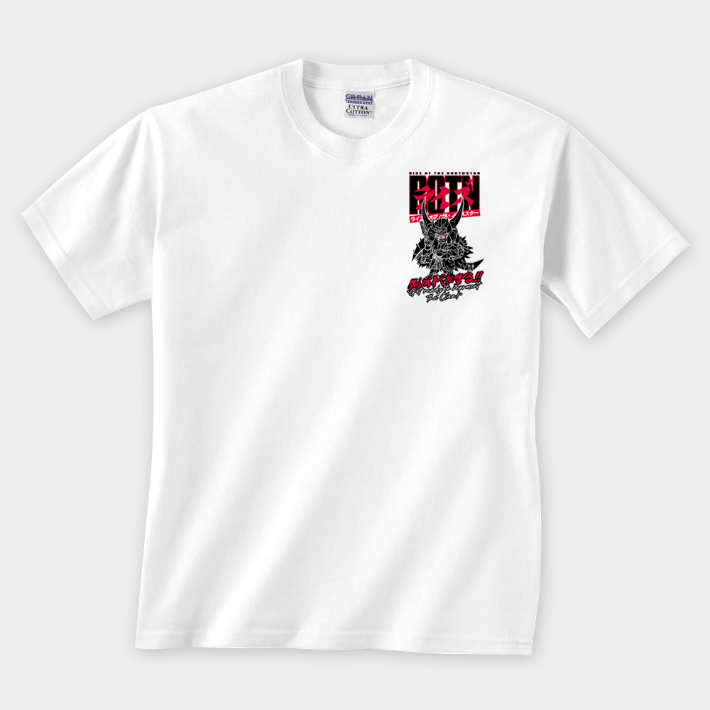 "CLAN" White/Red Tee