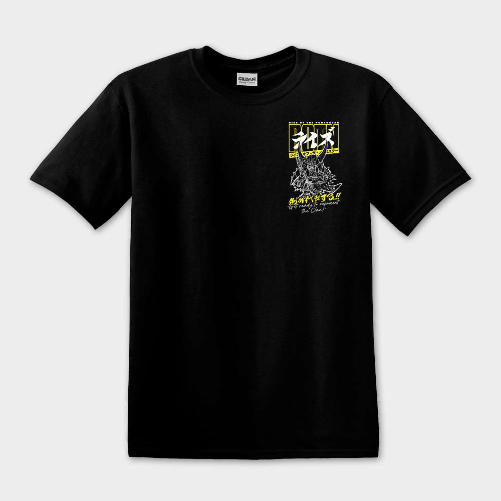 "CLAN" Black Tee