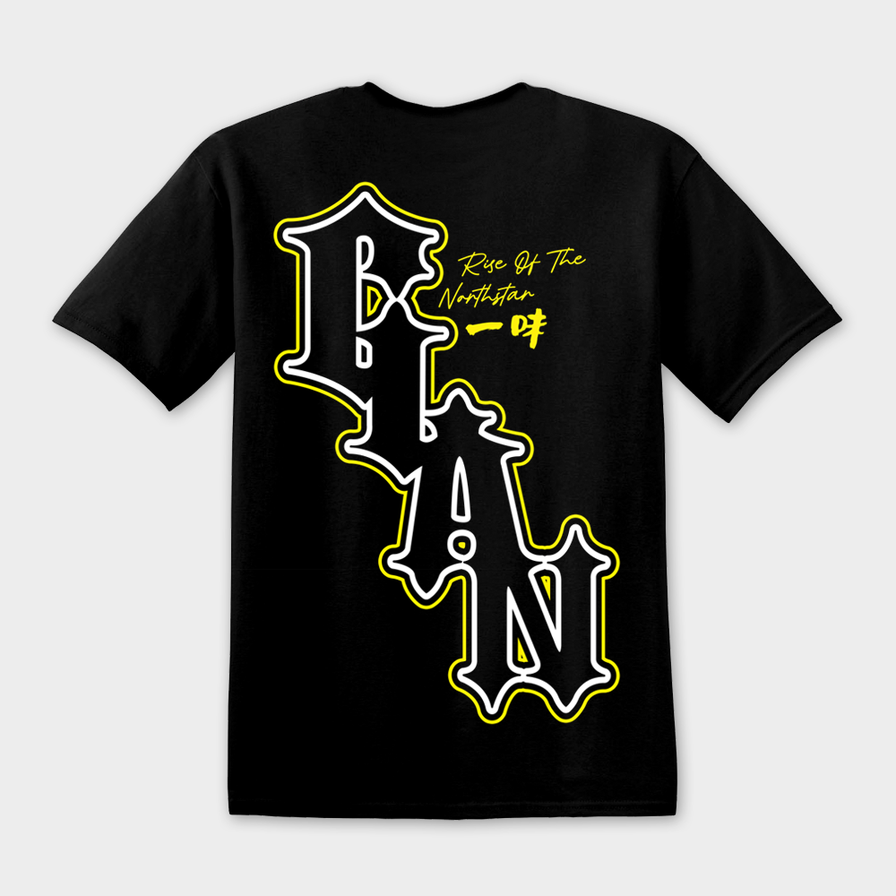 "CLAN" Black Tee
