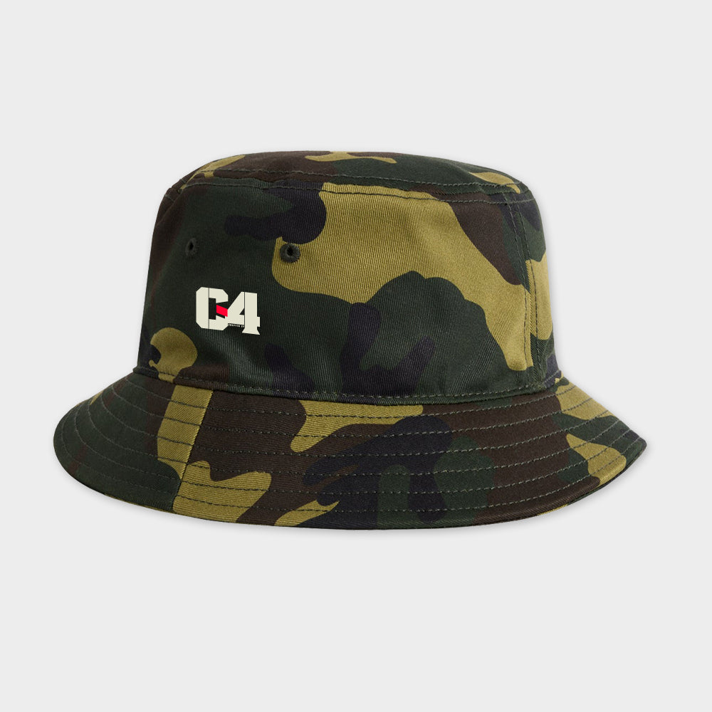 "C4" Camo bucket hat