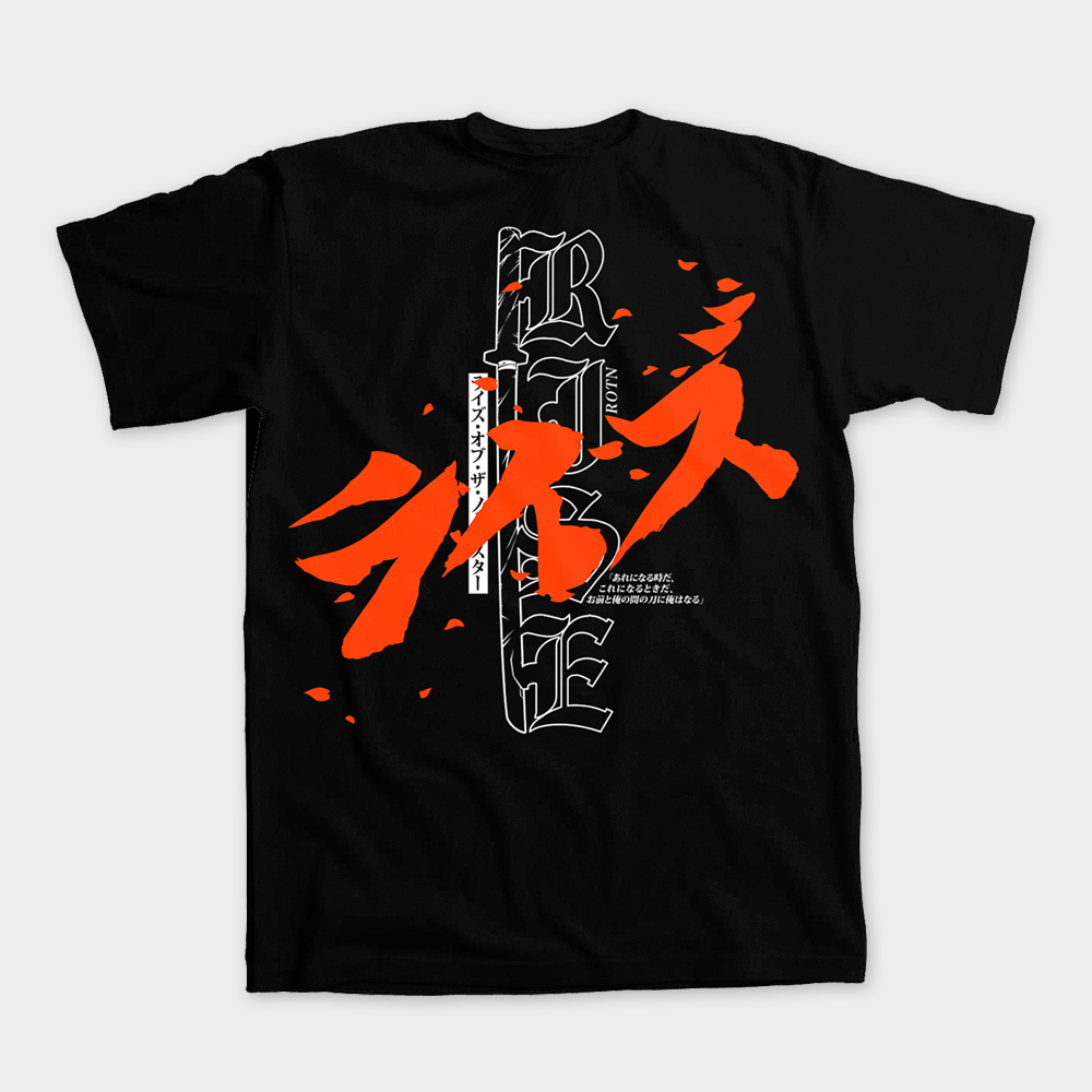 "SWORD" Black Tee