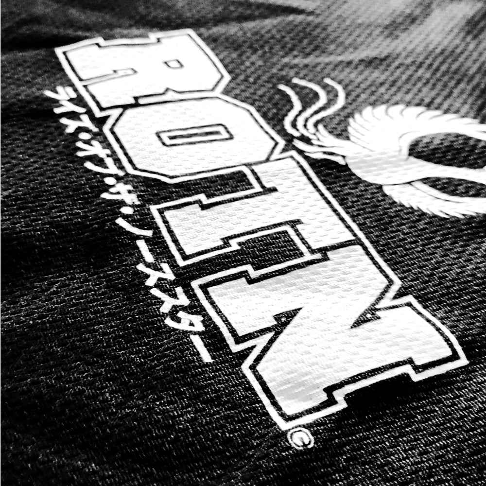 "WELCAME 10TH ANNIVERSARY" Black Baseball Jersey