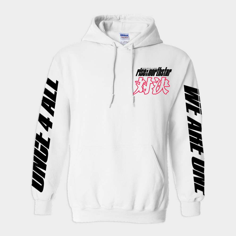 "ONCE" White Hoodie