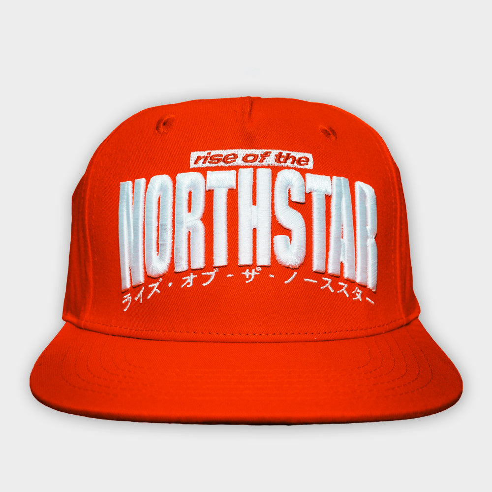 "ROTN" Red Embroidered Snapback