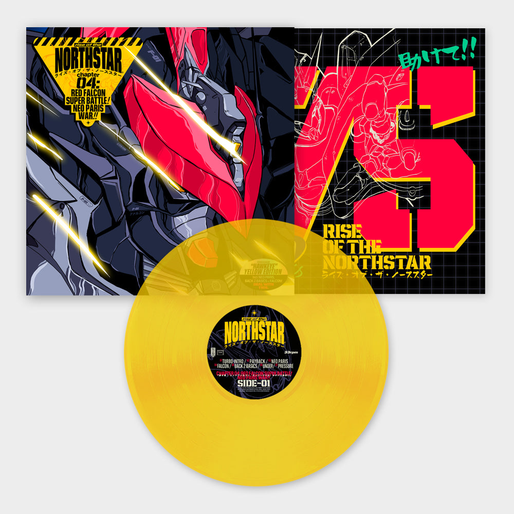 "C4 : RED FALCON SUPER BATTLE! NEO PARIS WAR!!" LP ALBUM [Hawkeye Edition]