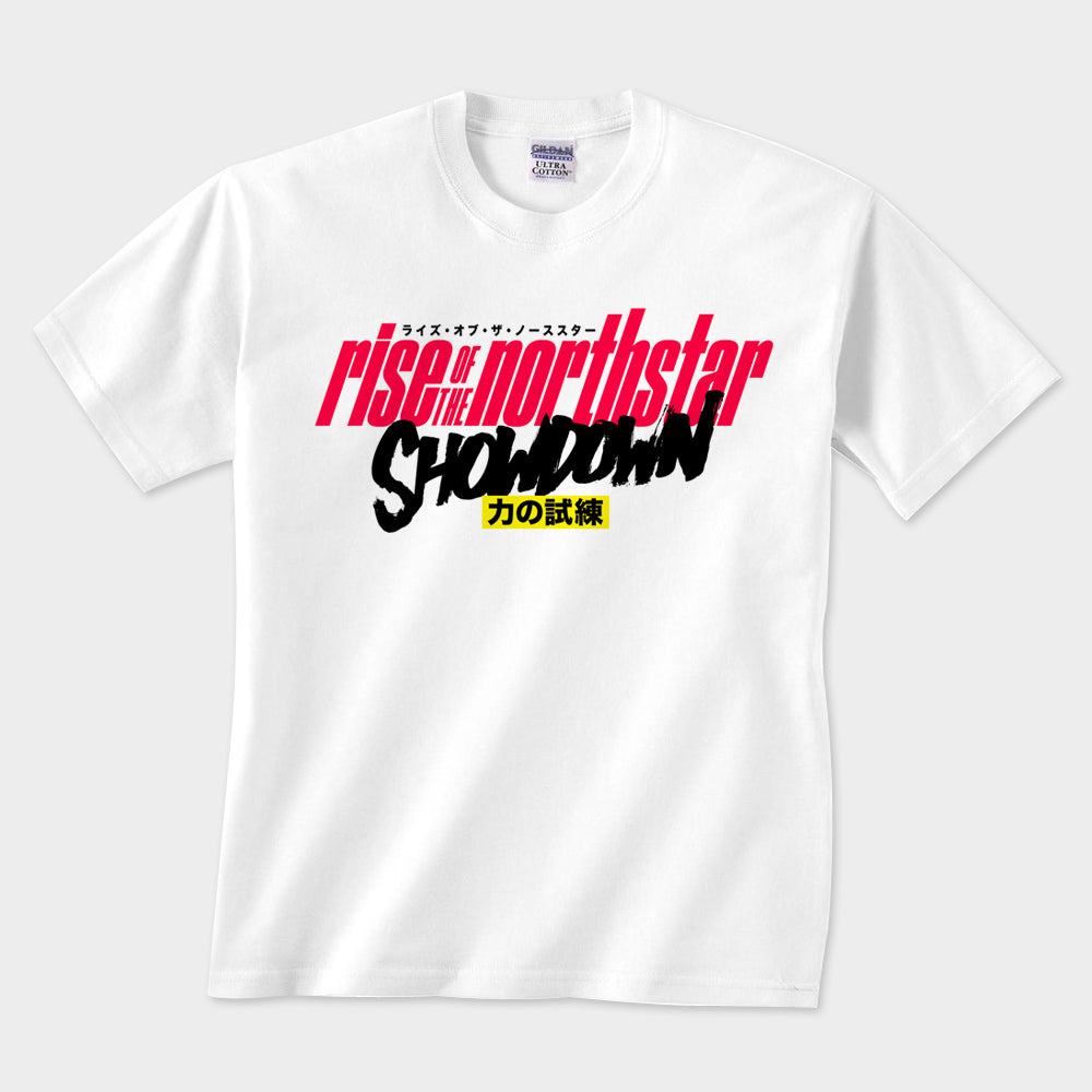 "SHOWDOWN II" White Tee