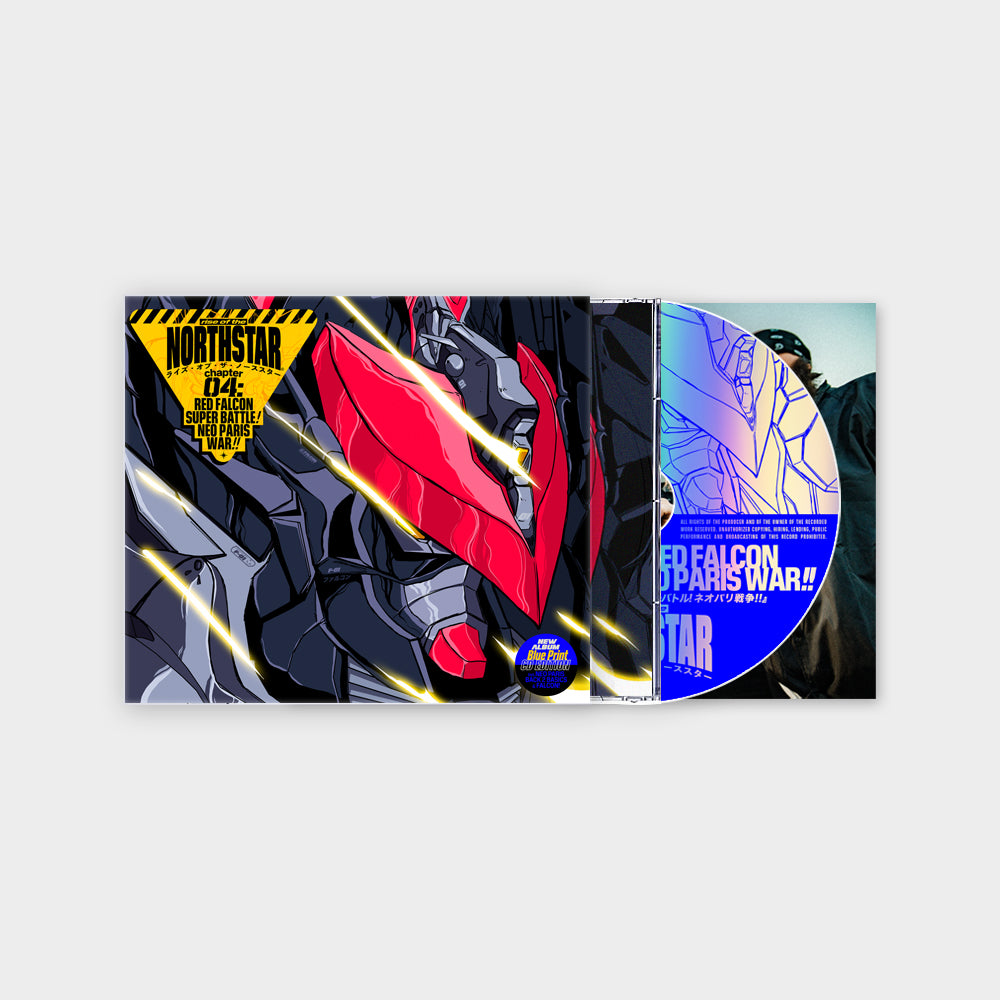 "C4 : RED FALCON SUPER BATTLE! NEO PARIS WAR!!" CD ALBUM [Blue Print Edition]
