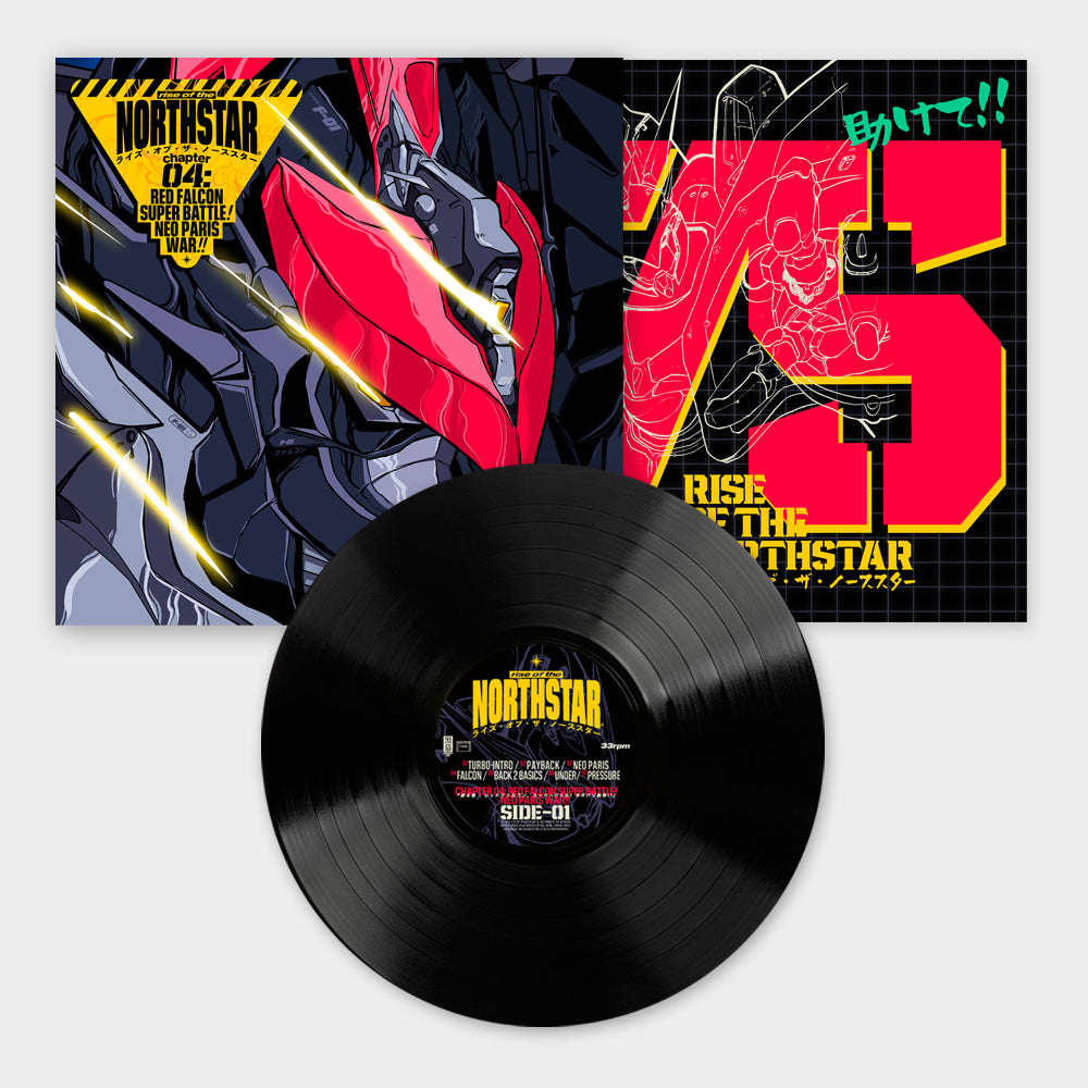"C4 : RED FALCON SUPER BATTLE! NEO PARIS WAR!!" Black LP Pack 3