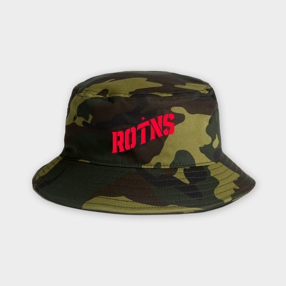 "C4" Camo bucket hat