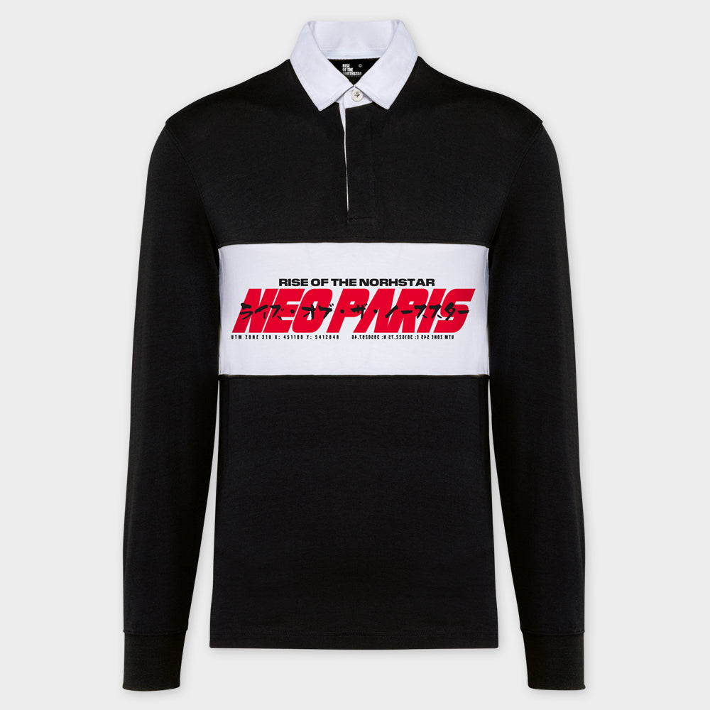 "NEO PARIS" Black Polo