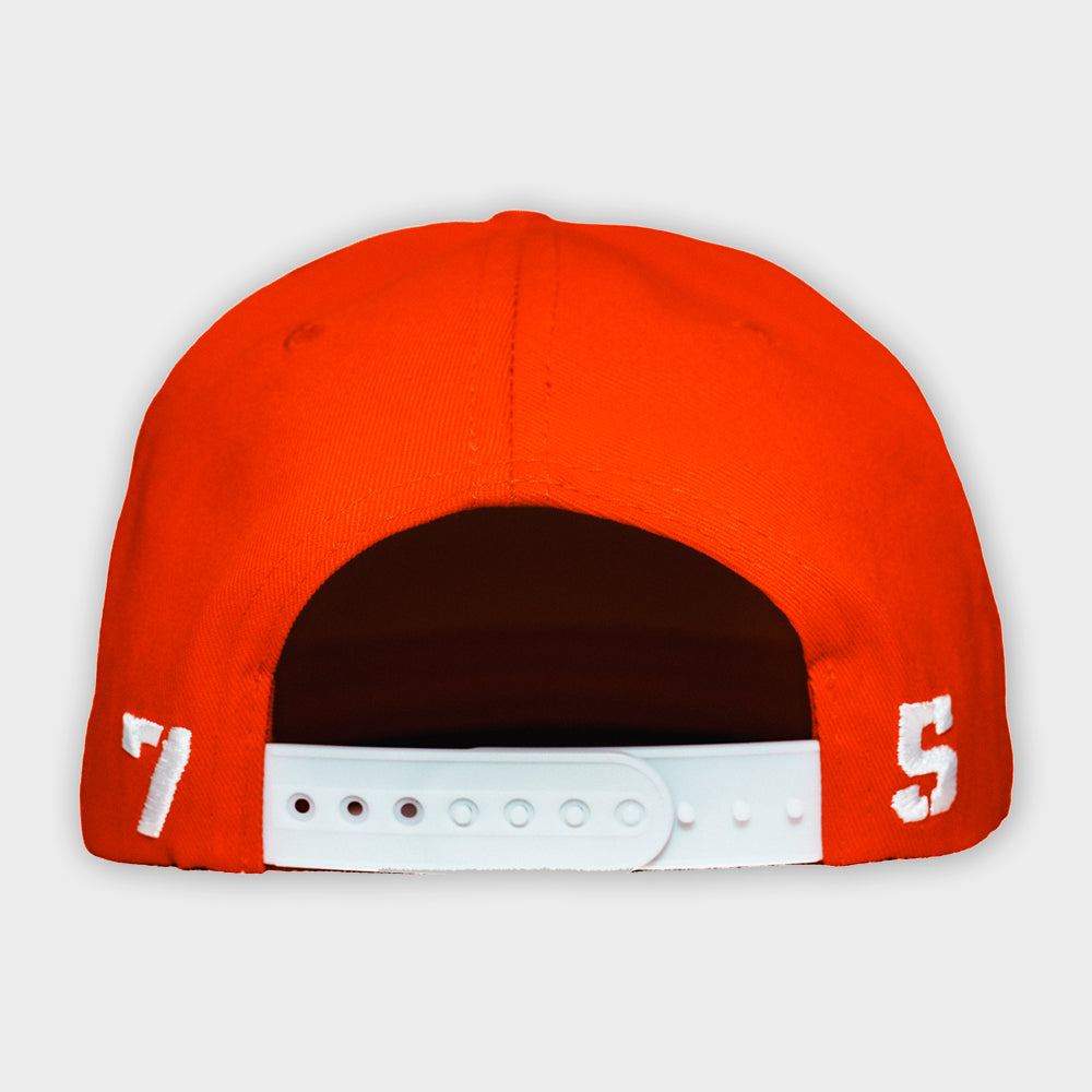 "ROTN" Red Embroidered Snapback