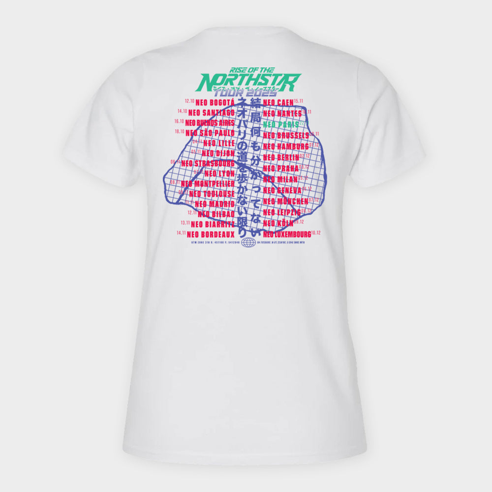 "NEO TOUR 2025" Girl White Tee