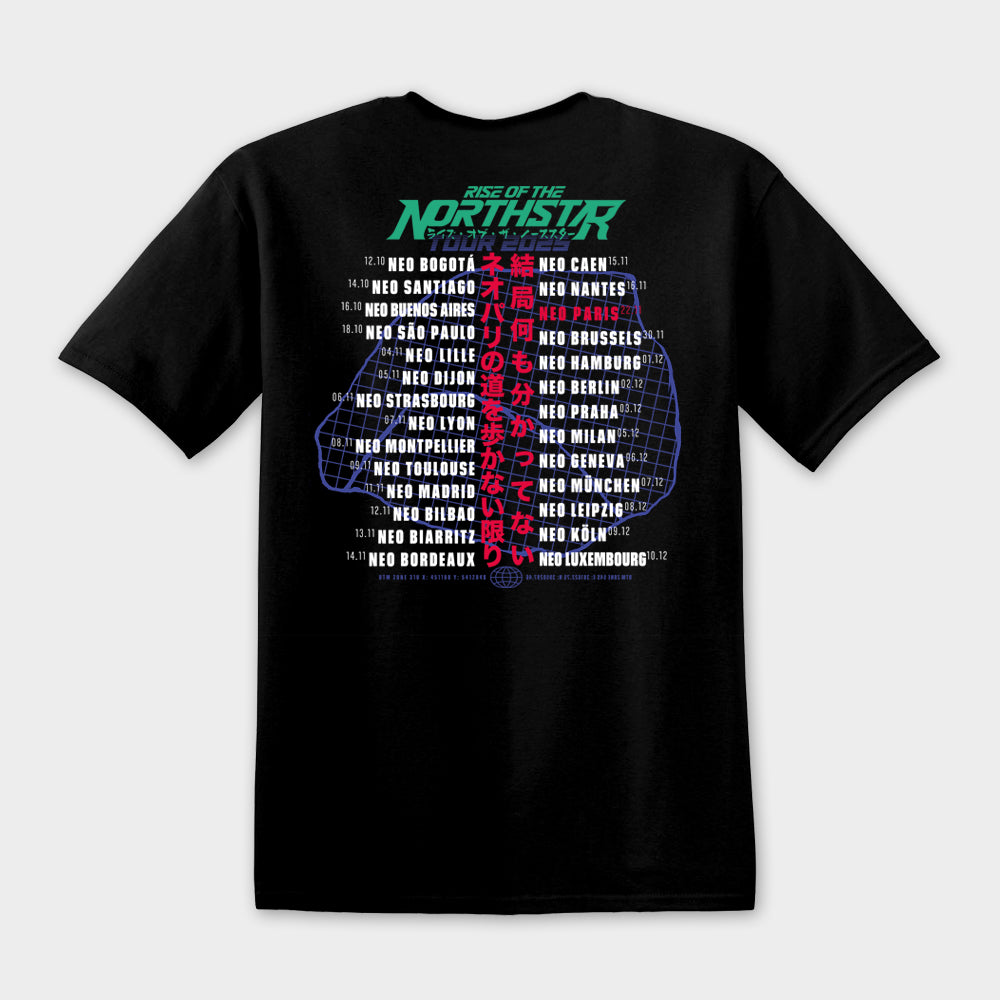 "NEO TOUR 2025" Black Tee