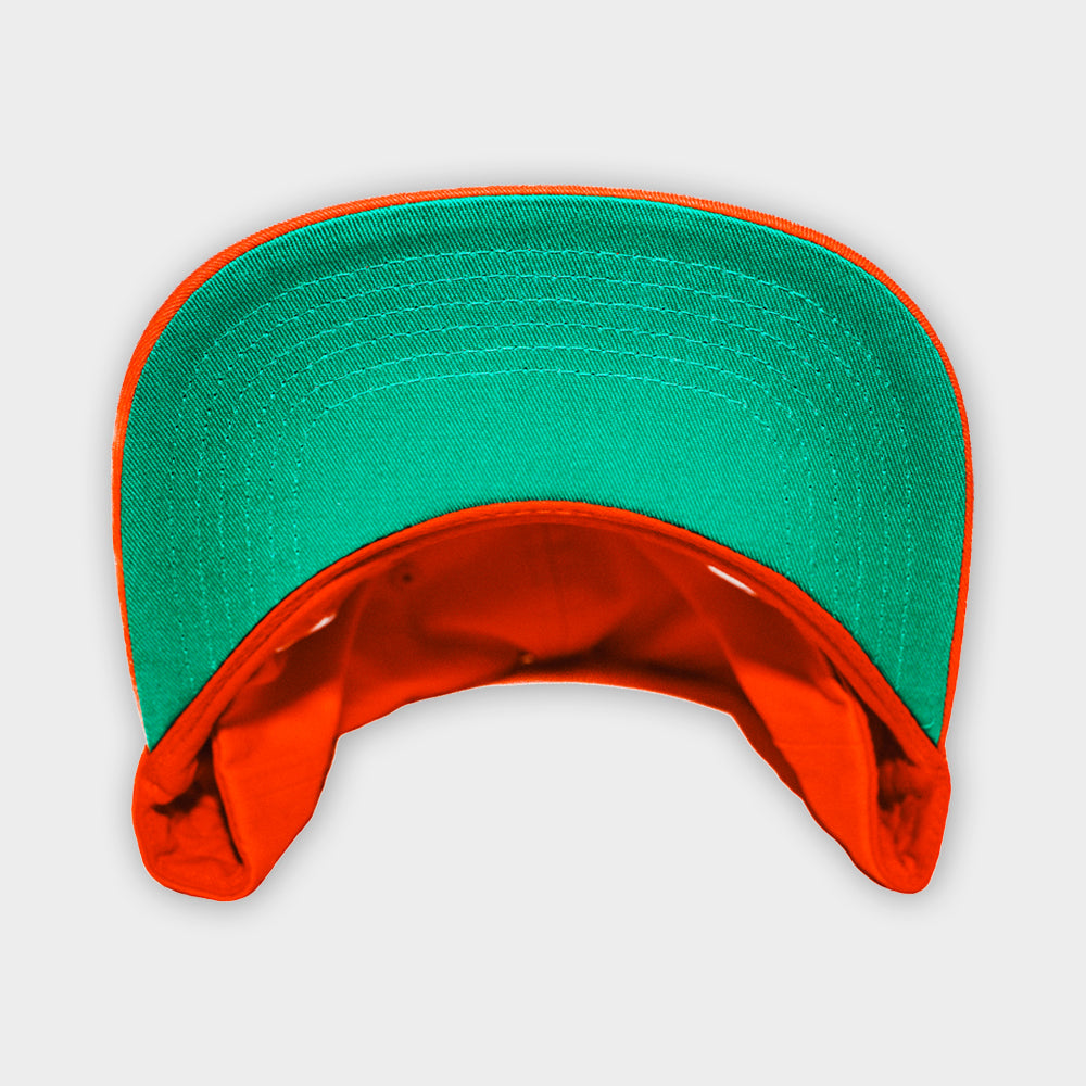 "ROTN" Red Embroidered Snapback