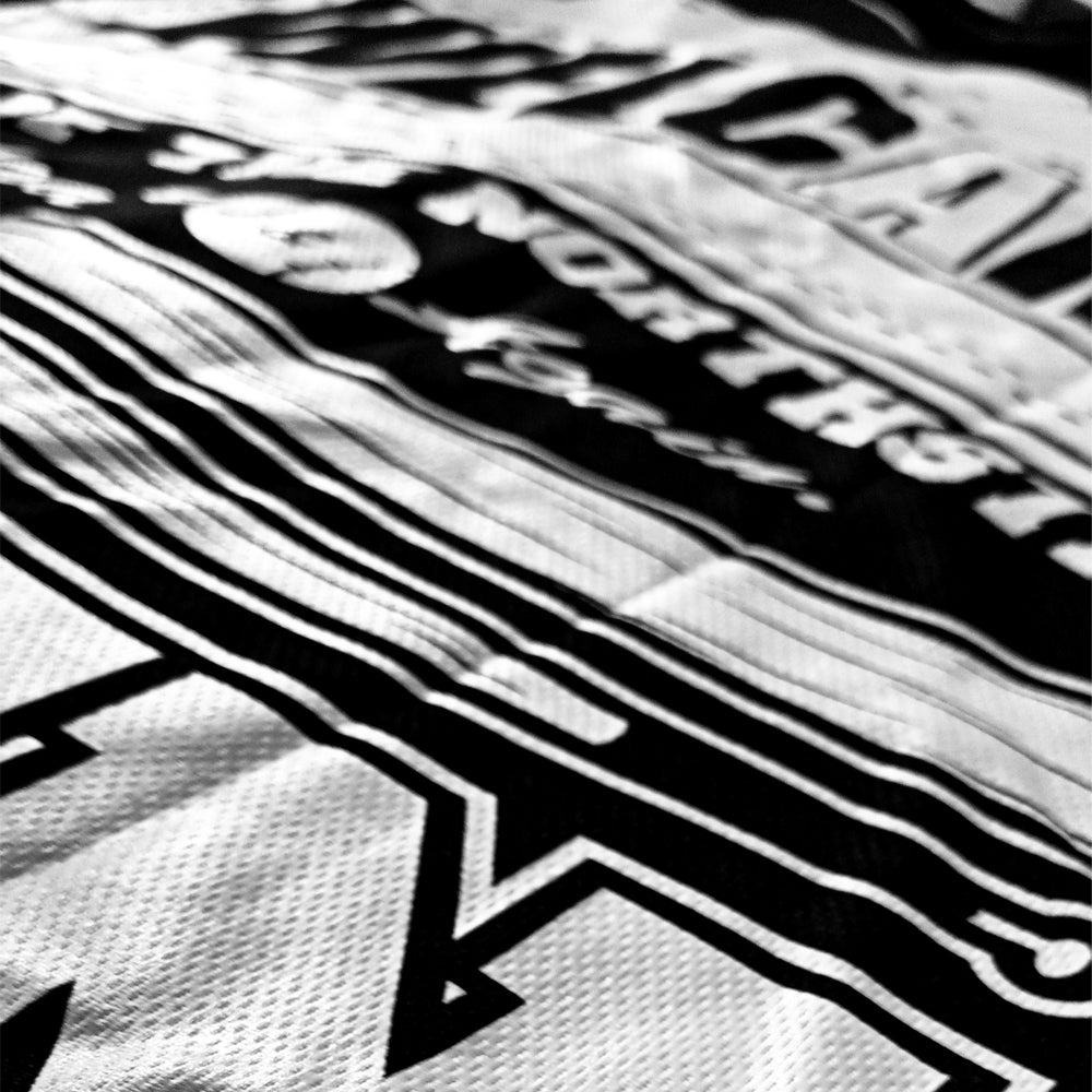 "WELCAME 10TH ANNIVERSARY" Black Baseball Jersey